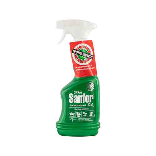 Чистящее средство 10 в 1, Sanfor, спрей, 500 мл арт. 3010159