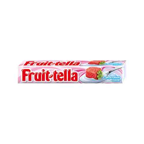 Конфеты жевательные, Fruittella, клубника-йогурт, 41 г арт. 1922030