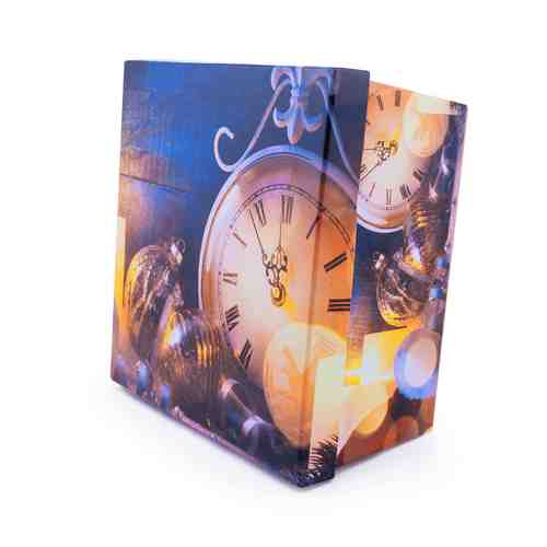 Коробка подарочная новогодняя, 18х18 см арт. 5200041