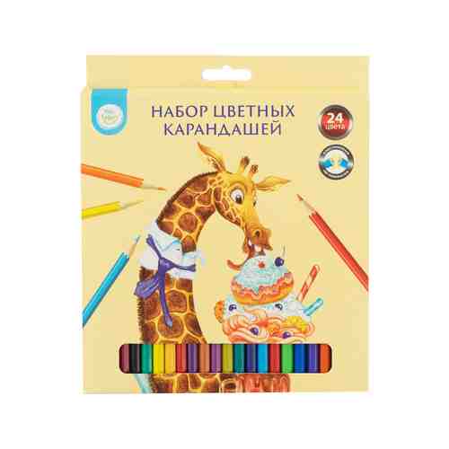 Набор цветных карандашей, 24 шт арт. 5700213