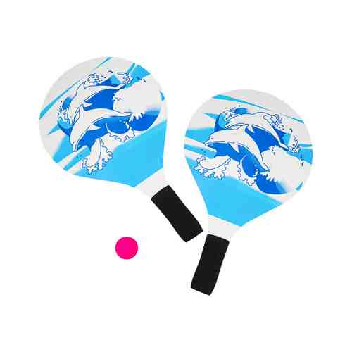 Набор для пляжного тенниса деревянный, Sport&Fun, в ассортименте арт. 5402018