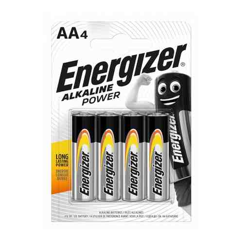 Щелочные батарейки Energizer, АА, 4 шт. арт. 5014043