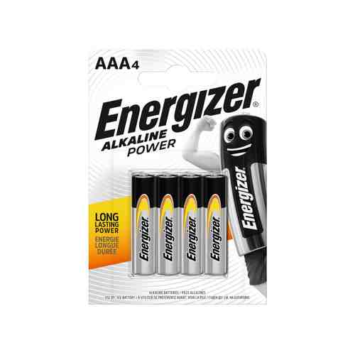 Щелочные батарейки Energizer, ААА, 4 шт арт. 5014044