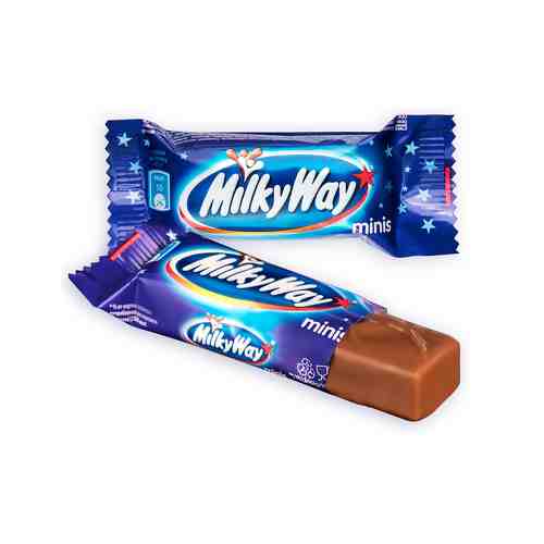 Шоколадные батончики Milky Way Minis в упаковке, 104 г арт. 1902044